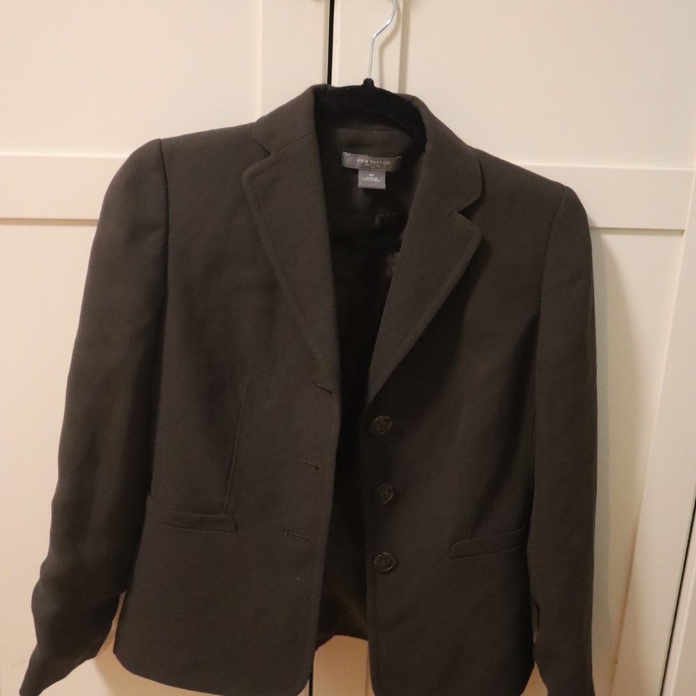 Ann Taylor Petite Black Garment